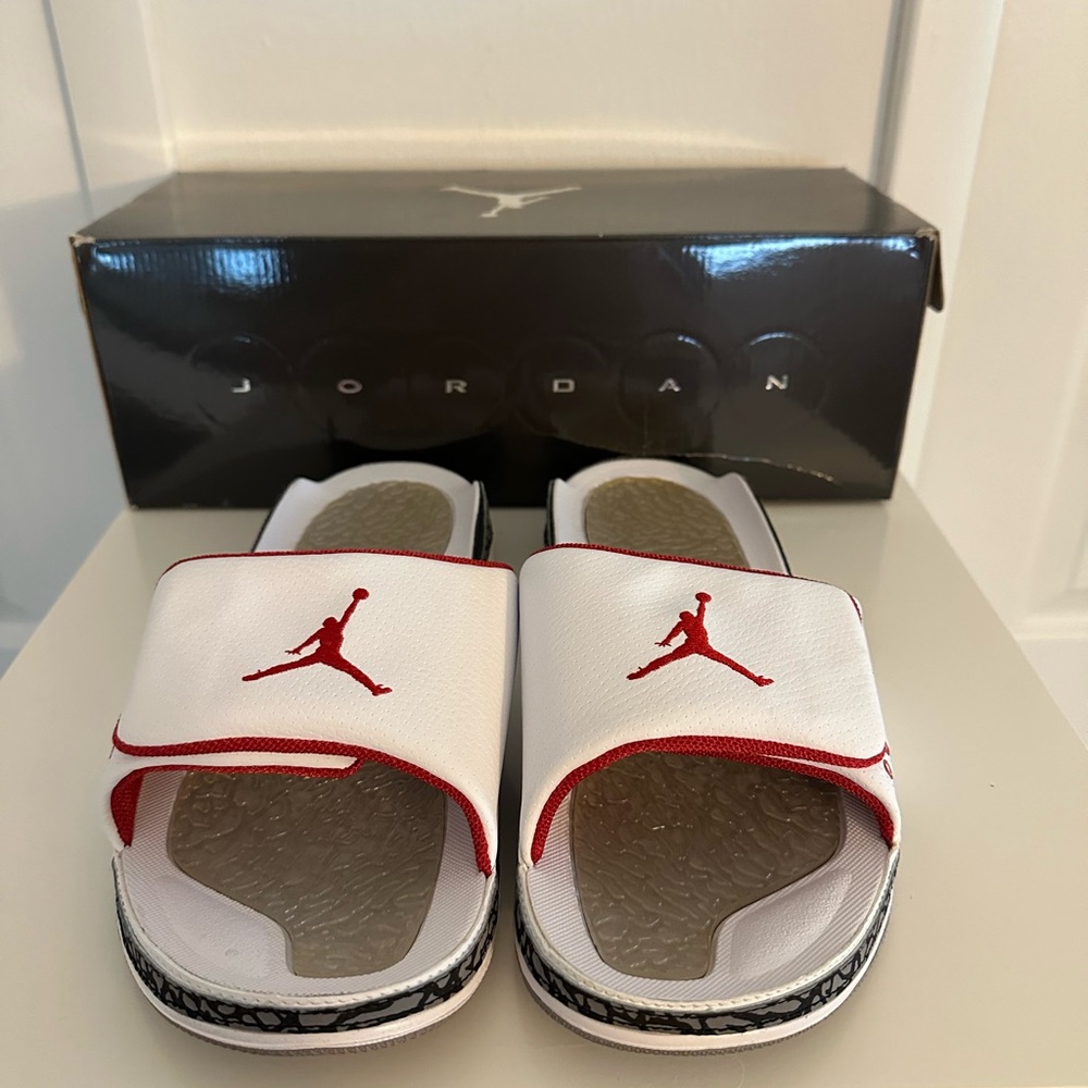 Jordan retro 3 slides 2010. Rare.
